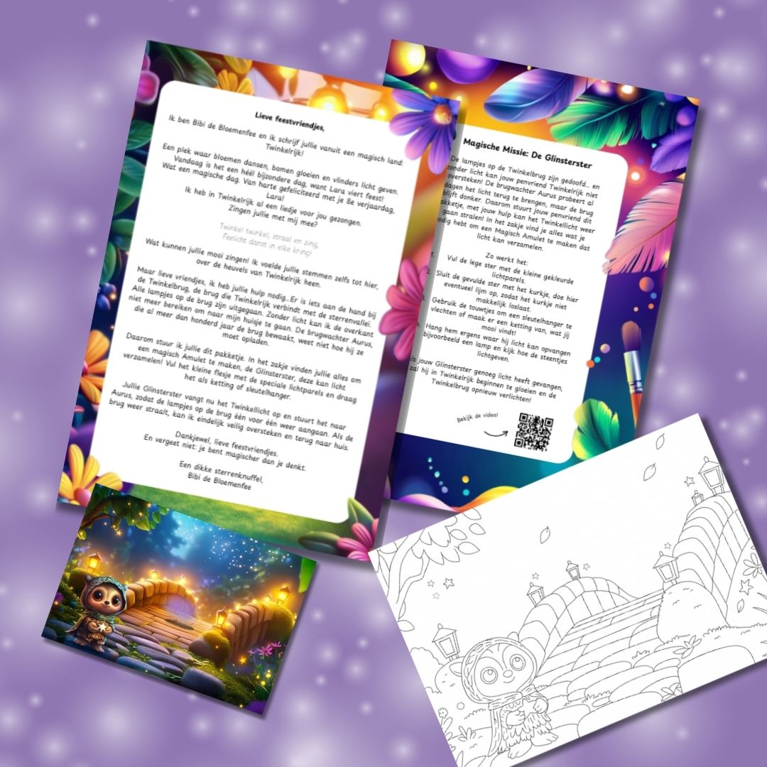 Amulet – Knutselpakket Kinderfeestje