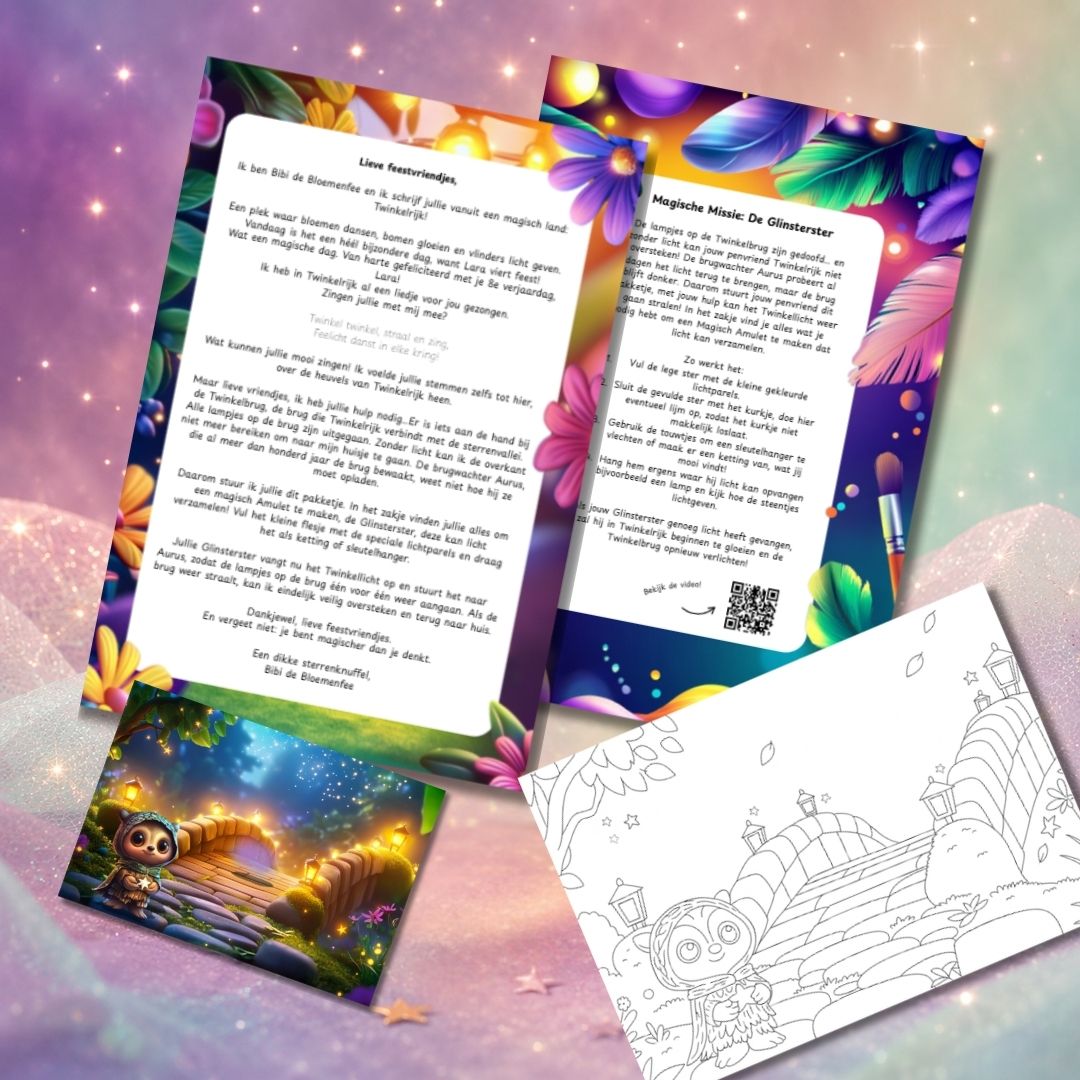 Amulet – Knutselpakket Kinderfeestje