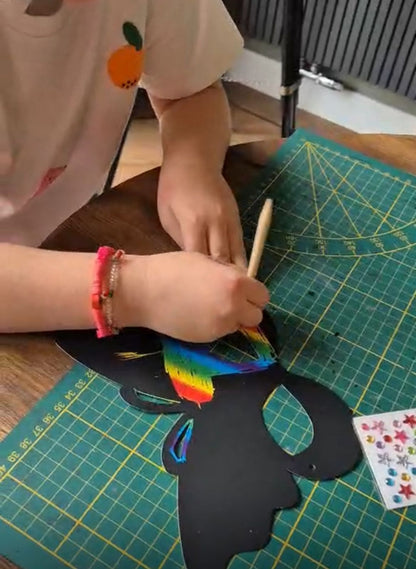 Vlindermasker - knutselpakket kinderfeest