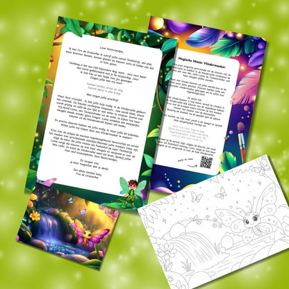 Vlindermasker - knutselpakket kinderfeest